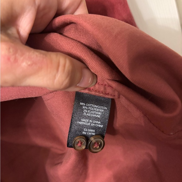 RW&CO. Red Button-Down Blouse - Picture 3 of 5